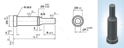 EPES Solid Carbide Punches